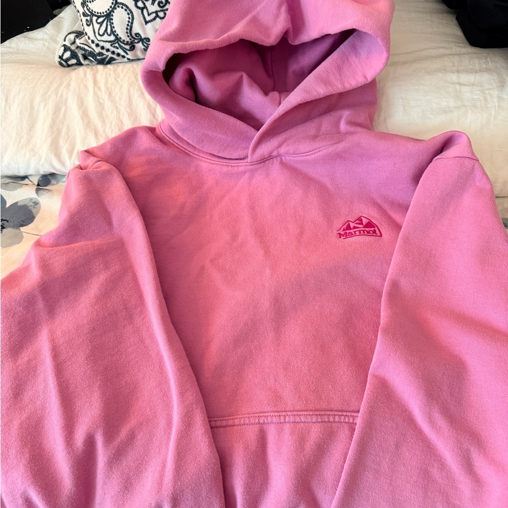 Marmot Pink Fleece Hoodie